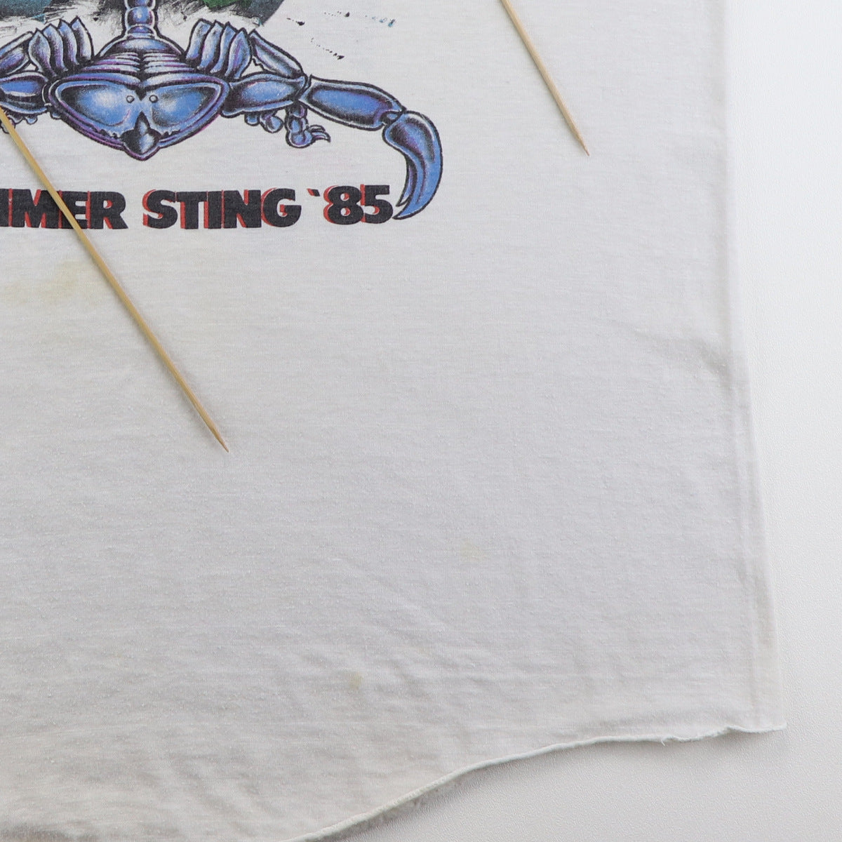 1985 Scorpions Summer Sting Tour Jersey Shirt