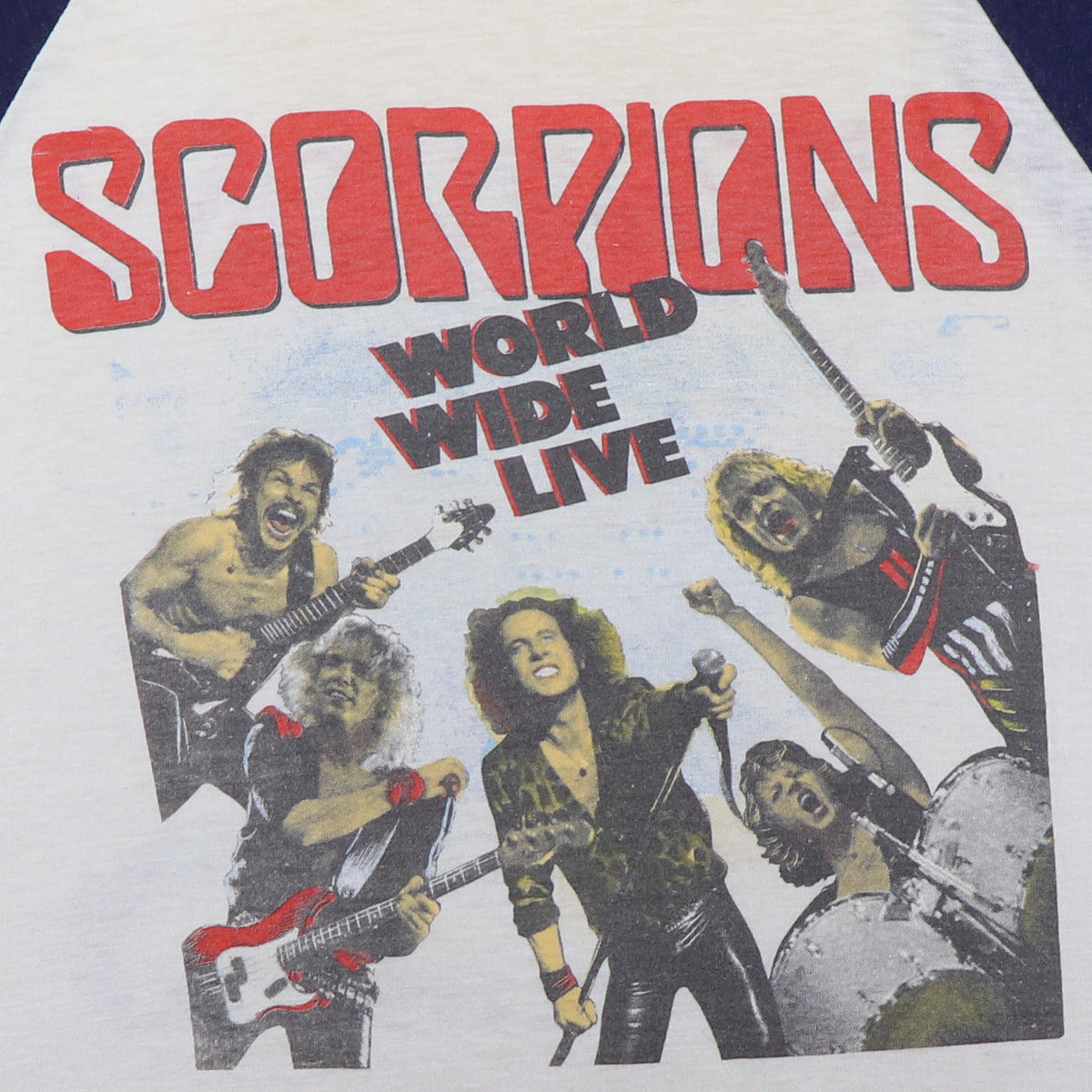 1985 Scorpions Summer Sting Tour Jersey Shirt