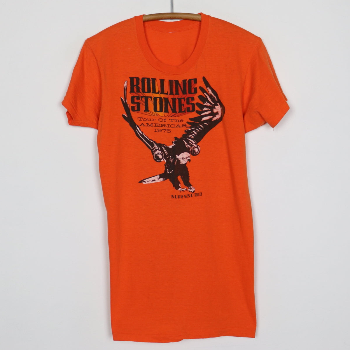 1975 Rolling Stones Tour Of The Americas Shirt