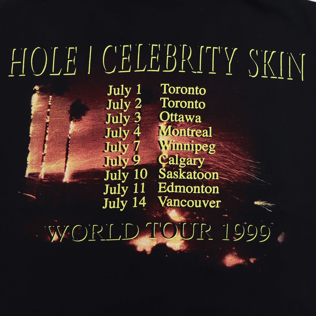 1999 Hole Celebrity Skin World Tour Shirt | Authentic Vintage Tee 