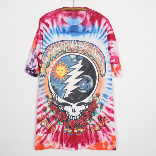 1995 Grateful Dead Summer Tour Tie Dye Shirt