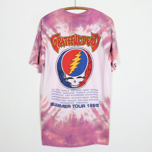 1995 Grateful Dead Summer Tour Tie Dye Shirt