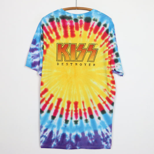 1997 Kiss Destroyer Tie Dye Shirt