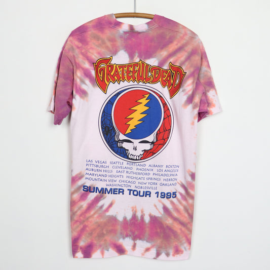 1995 Grateful Dead Summer Tour Tie Dye Shirt