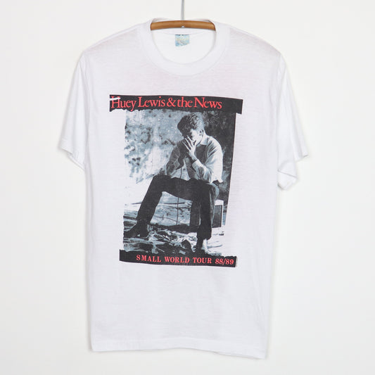 1988 Huey Lewis Jimmy Page Tour Shirt