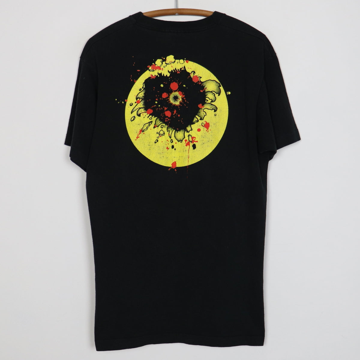 1990s Smiley Head Shot Shirt | Authentic Vintage Tee – WyCo Vintage