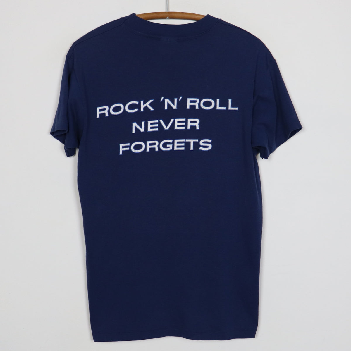 1986 Bob Seger & The Silver Bullet Band Rock N Roll Never Forgets Shirt