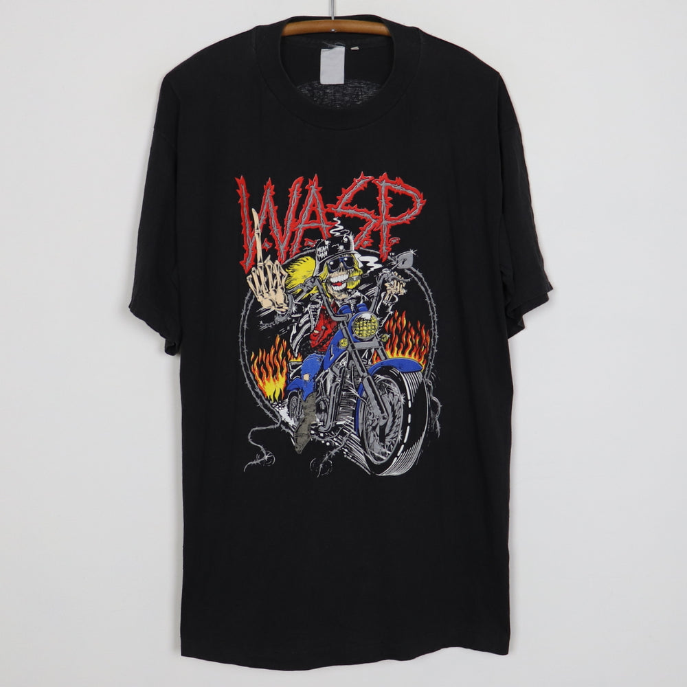 1989 WASP Mean Mother Fucking Man Tour Shirt
