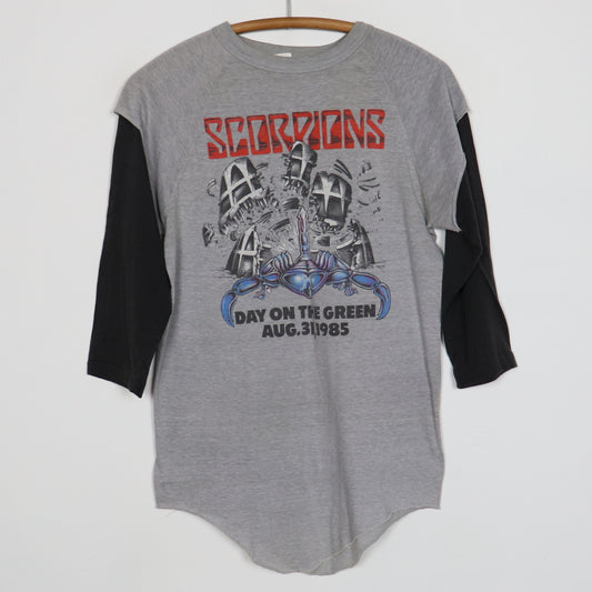 1985 Scorpions Day On The Green Summer Sting Tour Jersey Shirt
