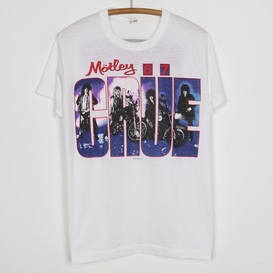 1987 Motley Crue Girls Girls Girls World Tour Shirt