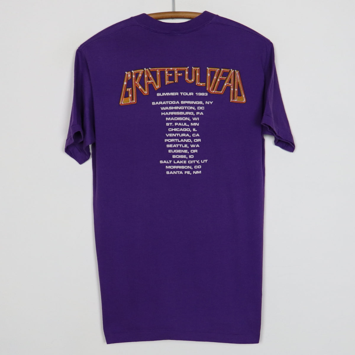 1983 Grateful Dead Summer Tour Shirt