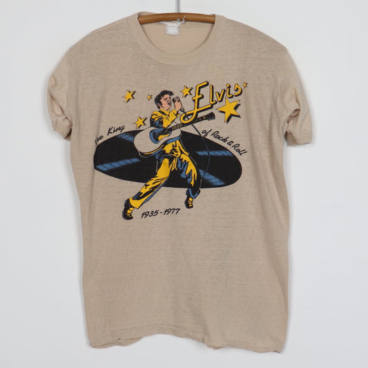 1977 Elvis Presley King Of Rock & Roll Shirt