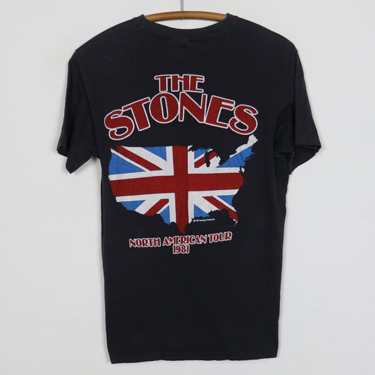 1981 Rolling Stones North American Tour Shirt