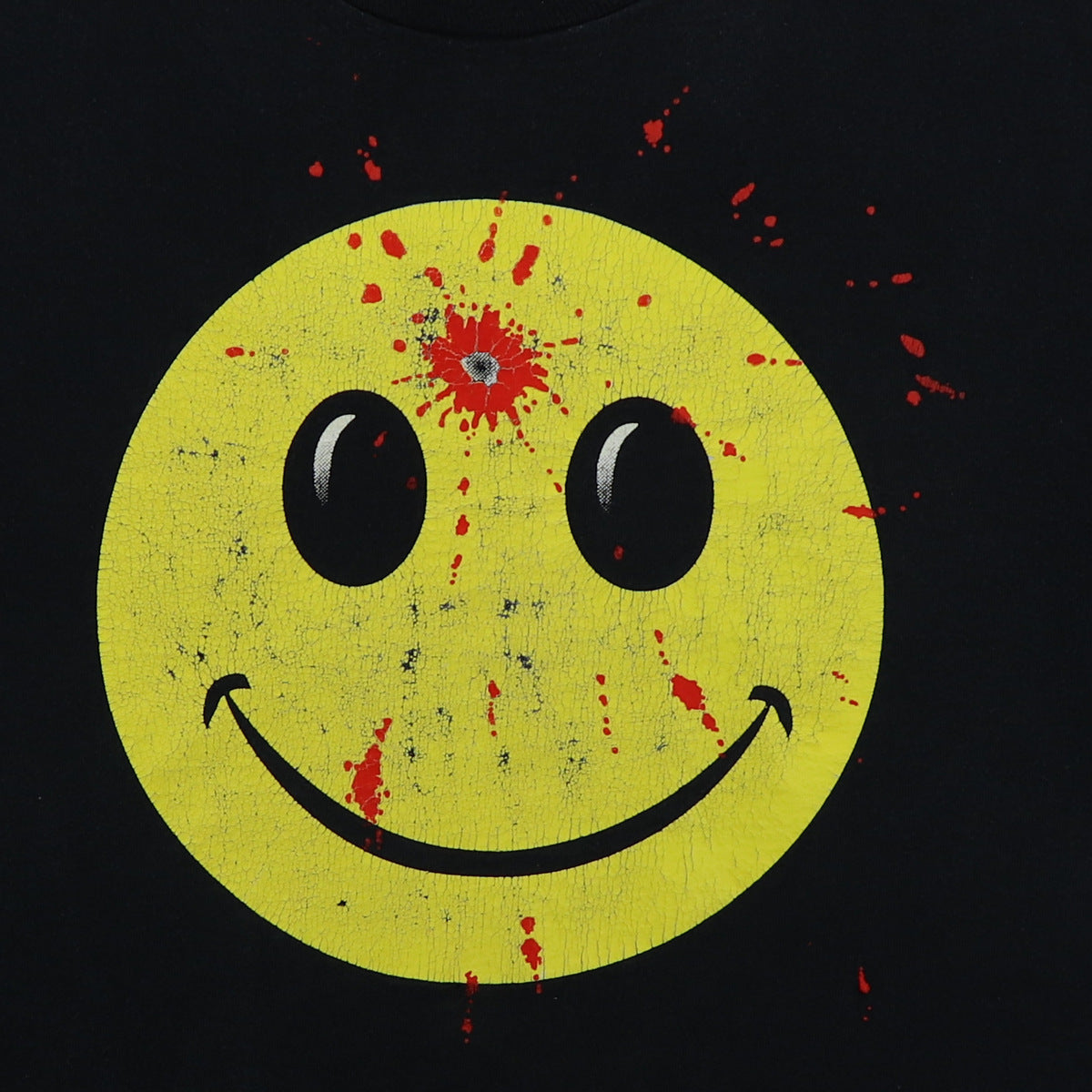 1990s Smiley Head Shot Shirt | Authentic Vintage Tee – WyCo Vintage