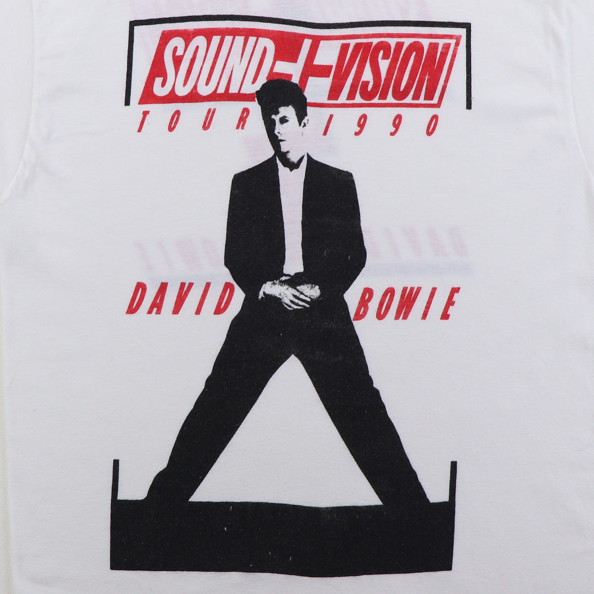 1990 David Bowie Sound + Vision Tour Shirt | Authentic Vintage Tee 