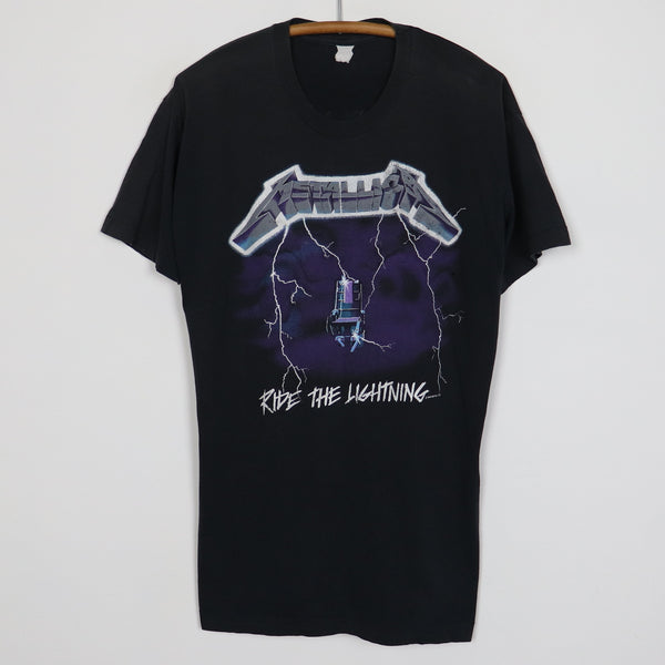 1989 Metallica Ride The Lightning Kill Em All Shirt