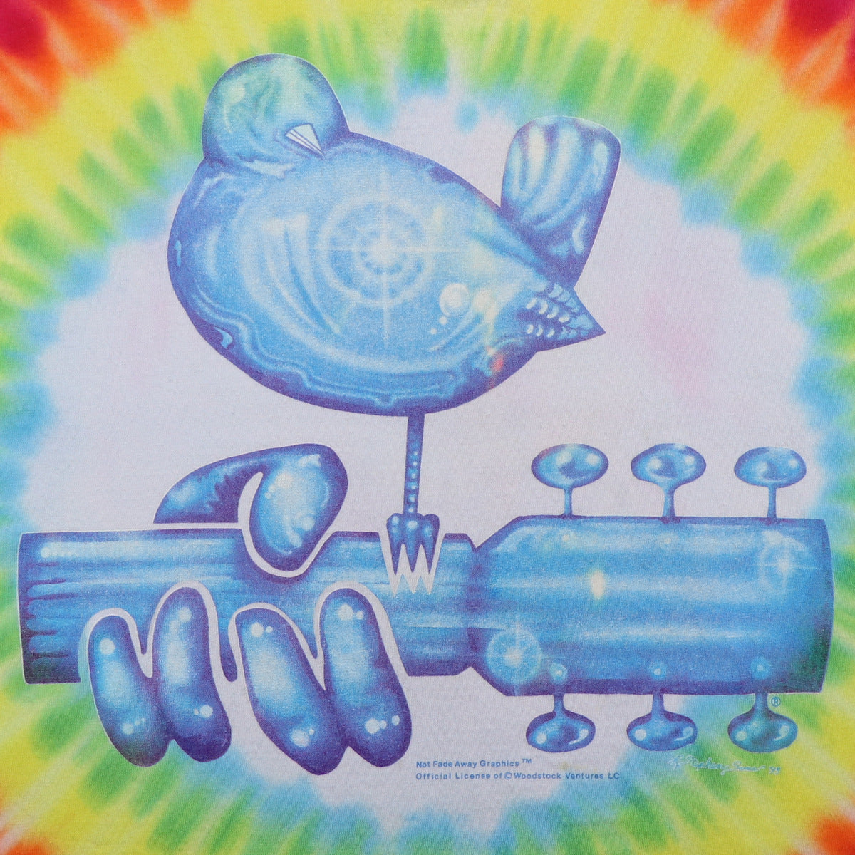 1994 Woodstock Music And Art Fair Tie Dye Shirt