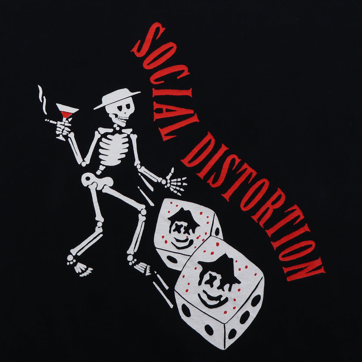 1992 Social Distortion Bad Luck Tour shirt | Authentic Vintage Tee 