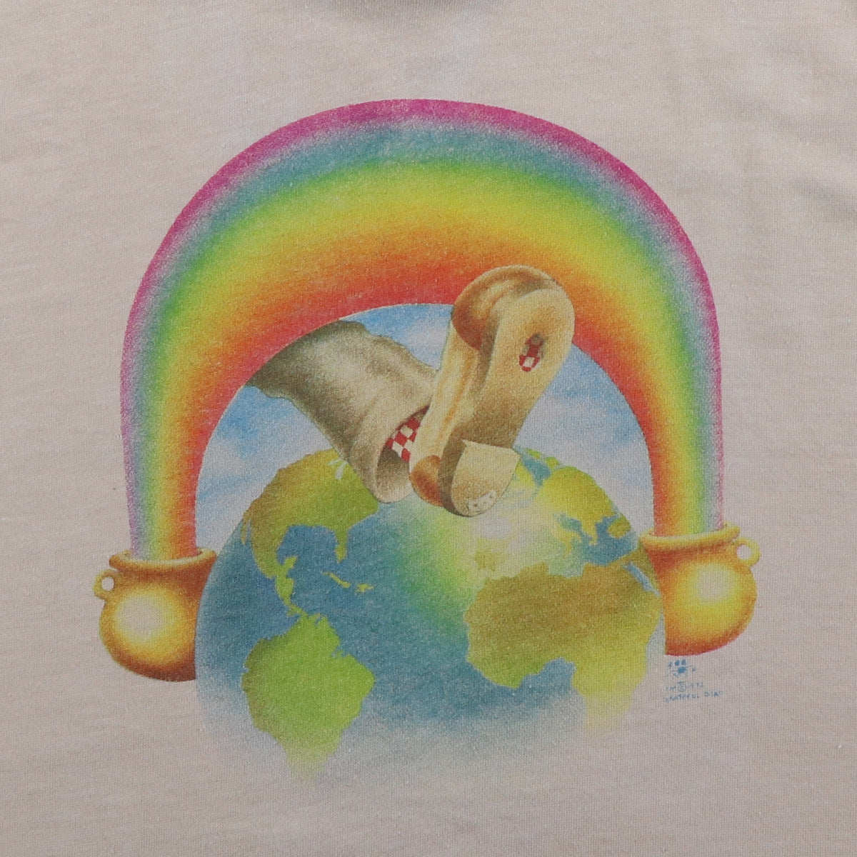 1970s Grateful Dead Europe 72 Shirt