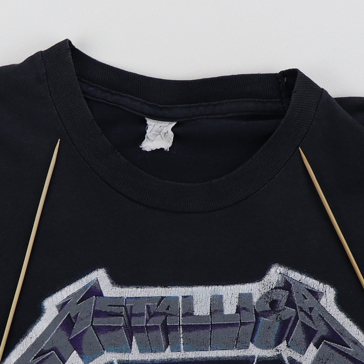 margiela metallica t shirt