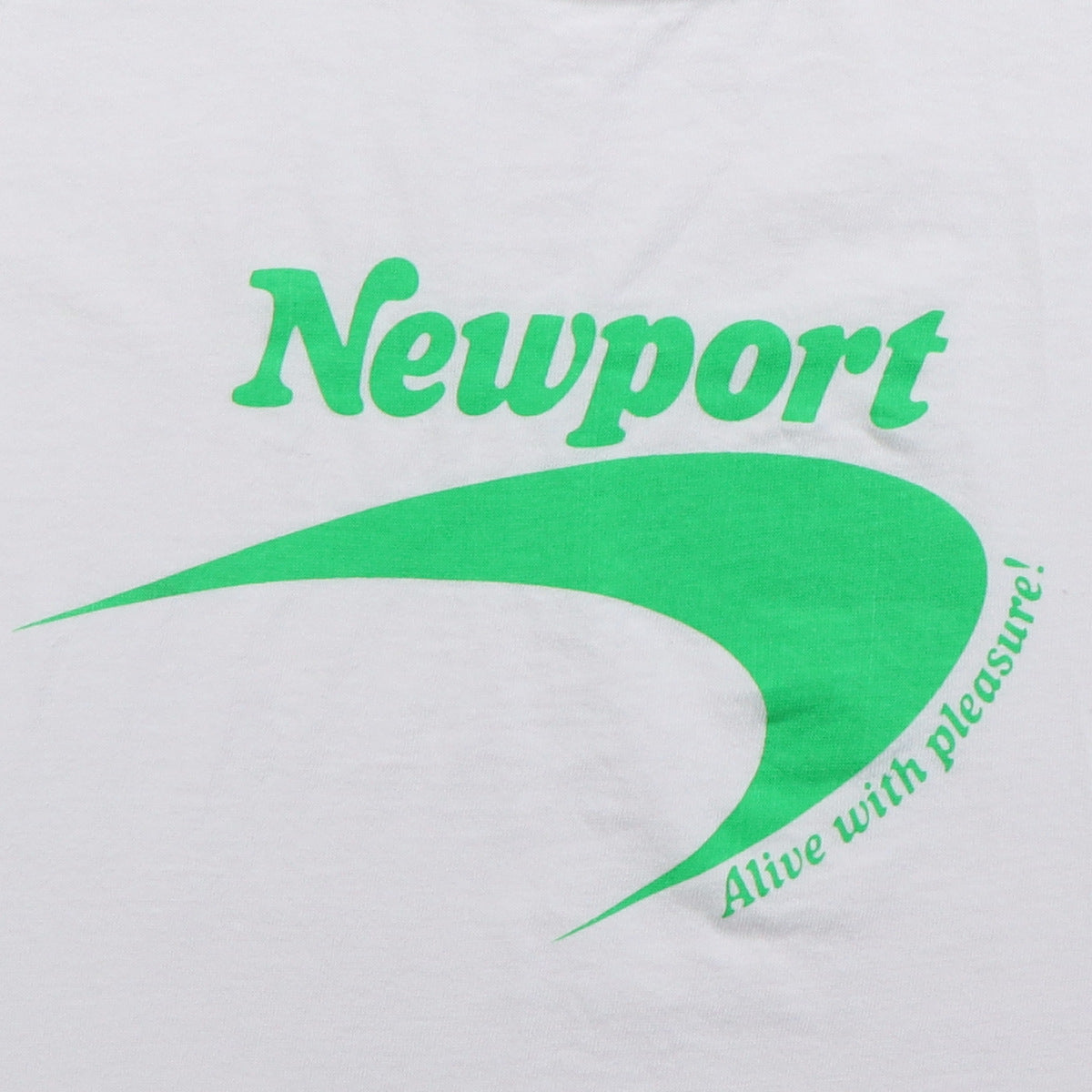 1990s Newport Alive With Pleasure Tank Top Shirt | Vintage Tee
