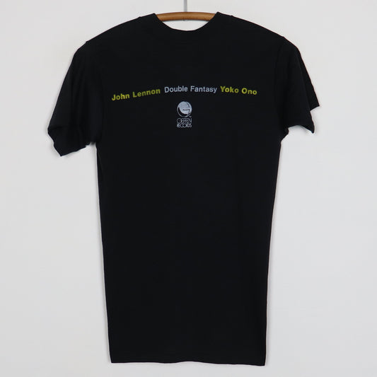 1980 John Lennon Yoko Ono Double Fantasy Promo Shirt