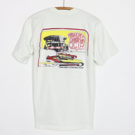 1970s Dale Pulde War Eagle Orange County International Raceway Shirt