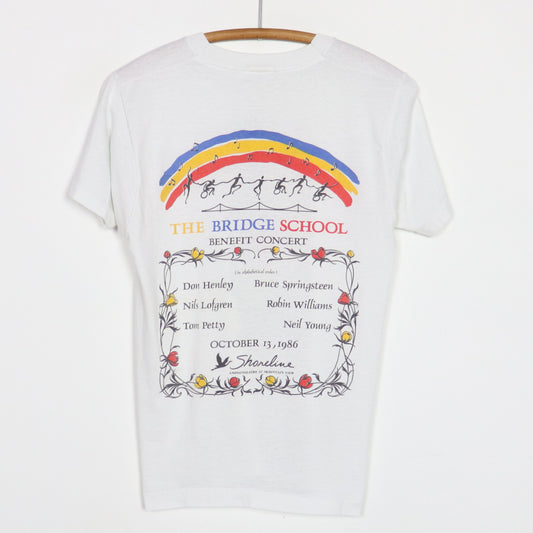 1986 Bridge School Benefit Concert Shirt