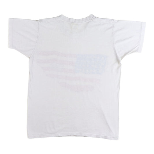 1980s American Flag Skulls Shirt