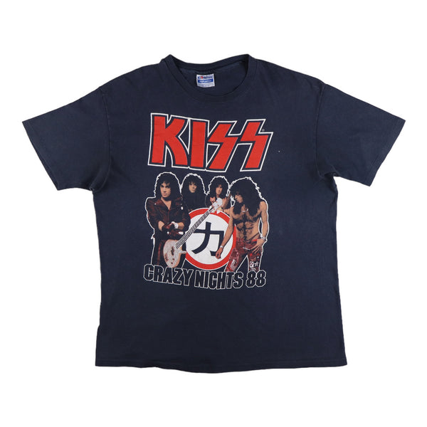 1988 Kiss Crazy Nights Tour Shirt