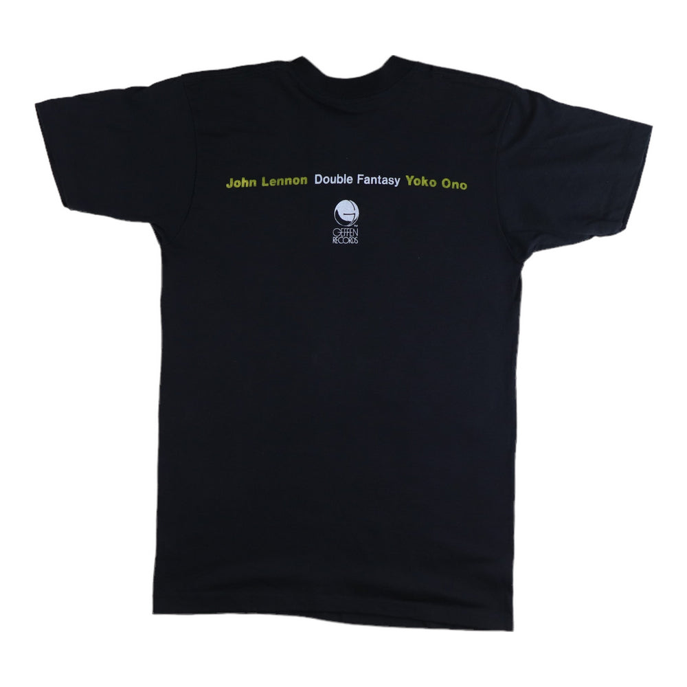 1980 John Lennon Yoko Ono Double Fantasy Promo Shirt