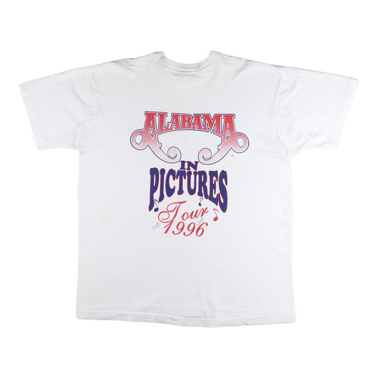 1996 Alabama In Pictures Tour Local Crew Shirt