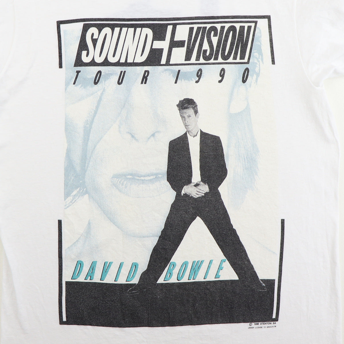 1990 David Bowie Sound + Vision Tour Shirt | Authentic Vintage Tee