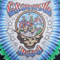 1993 Grateful Dead Revolutionary Dead Liquid Blue Tie Dye Shirt