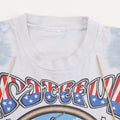 1993 Grateful Dead Revolutionary Dead Liquid Blue Tie Dye Shirt