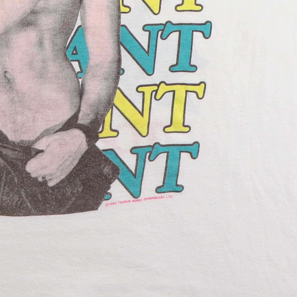 Original vintage 1984 Adam Ant Strip Tour Sleeveless Shirt | WyCo
