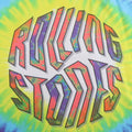 1994 Rolling Stones Liquid Blue Tie Dye Shirt