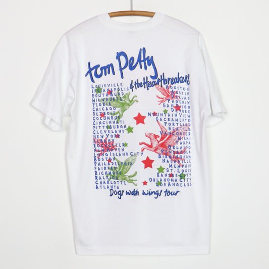 1995 Tom Petty Dogs With Wings Tour Shirt