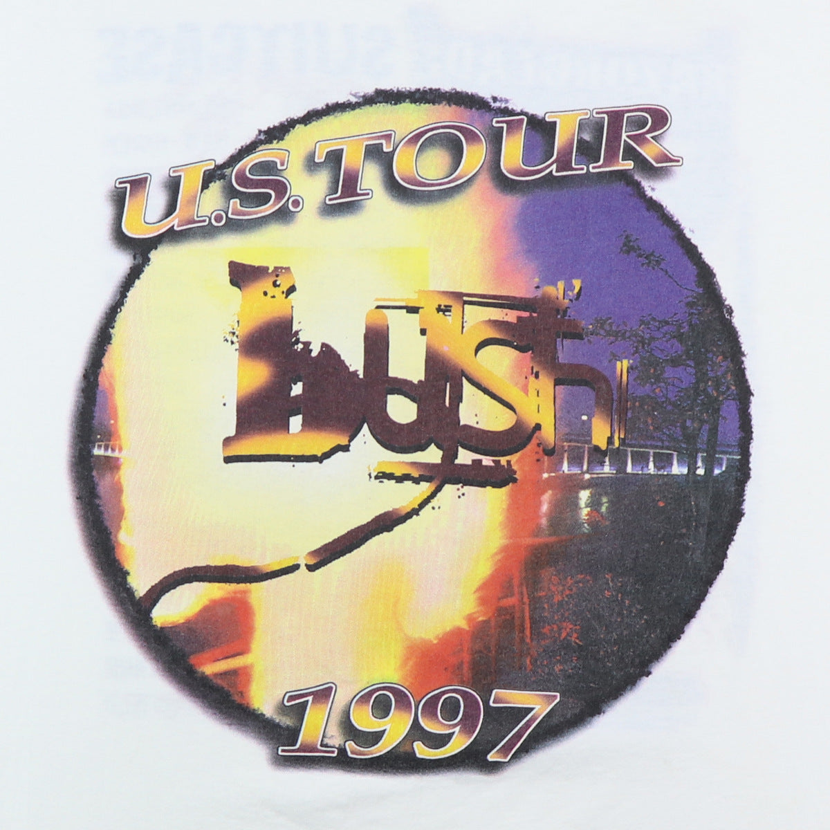 1997 Bush Razorblade Suitcase Tour Shirt | Authentic Vintage Tee