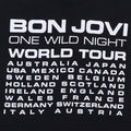 2001 Bon Jovi One Wild Night Tour Shirt