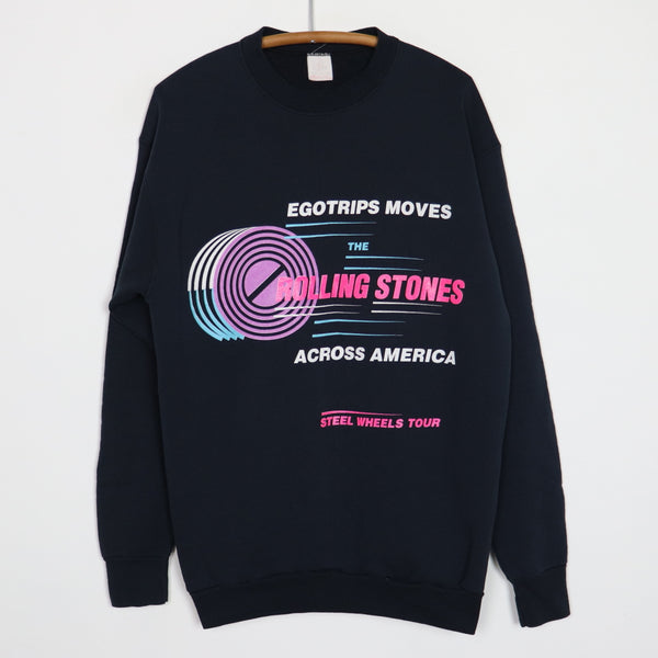 1989 Rolling Stones Ego Trips Crew Tour Sweatshirt
