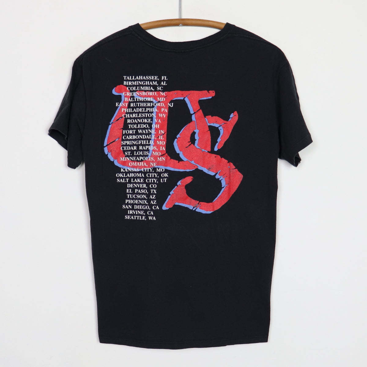 1990 Whitesnake Tour Shirt | Authentic Vintage Tee – WyCo Vintage