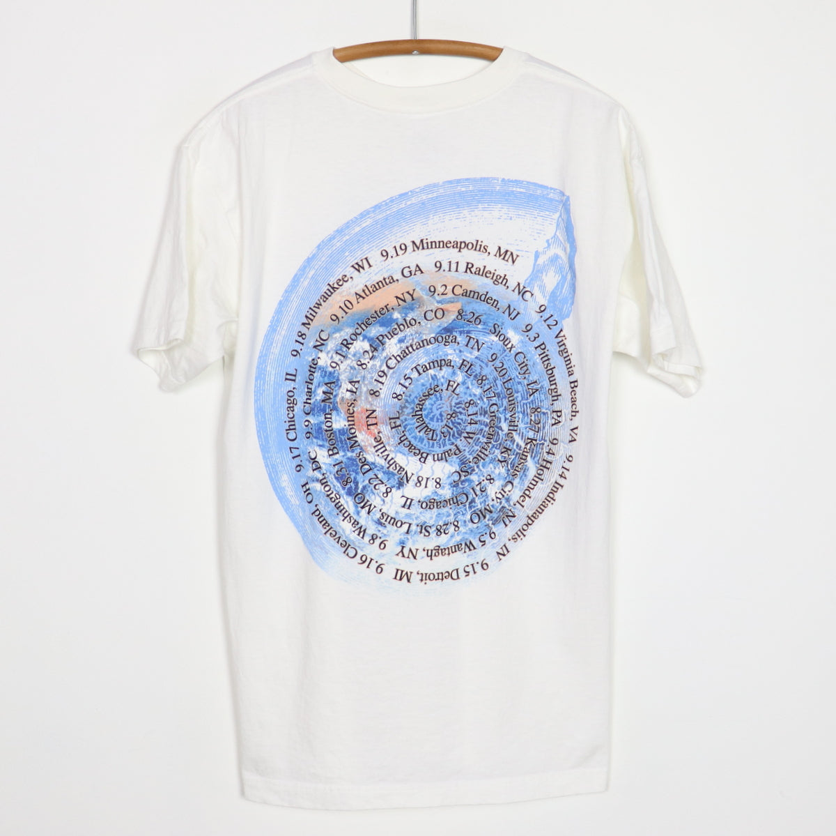 1999 Moody Blues Strange Times Tour Shirt