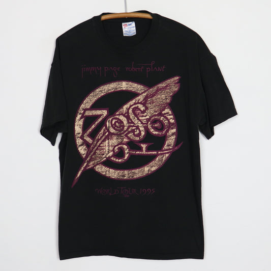 1995 Jimmy Page Robert Plant Zoso Tour Shirt