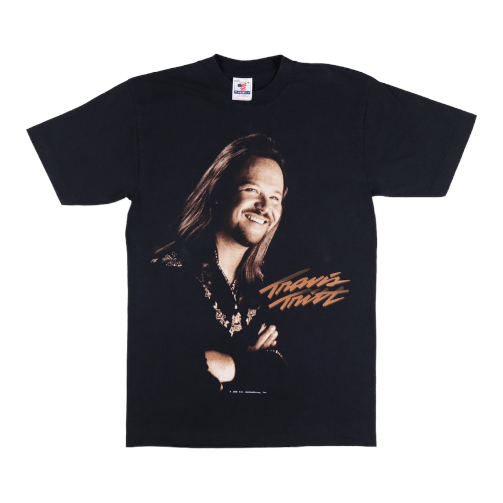 Original vintage 1998 Travis Tritt Burning Thunder Tour Shirt