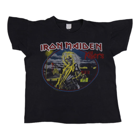 1982 Iron Maiden Killer World Tour Shirt