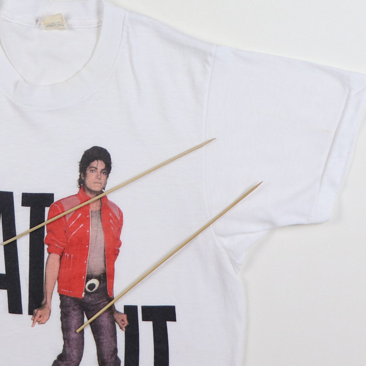 Original vintage 1984 Michael Jackson Beat It Shirt | WyCo Vintage