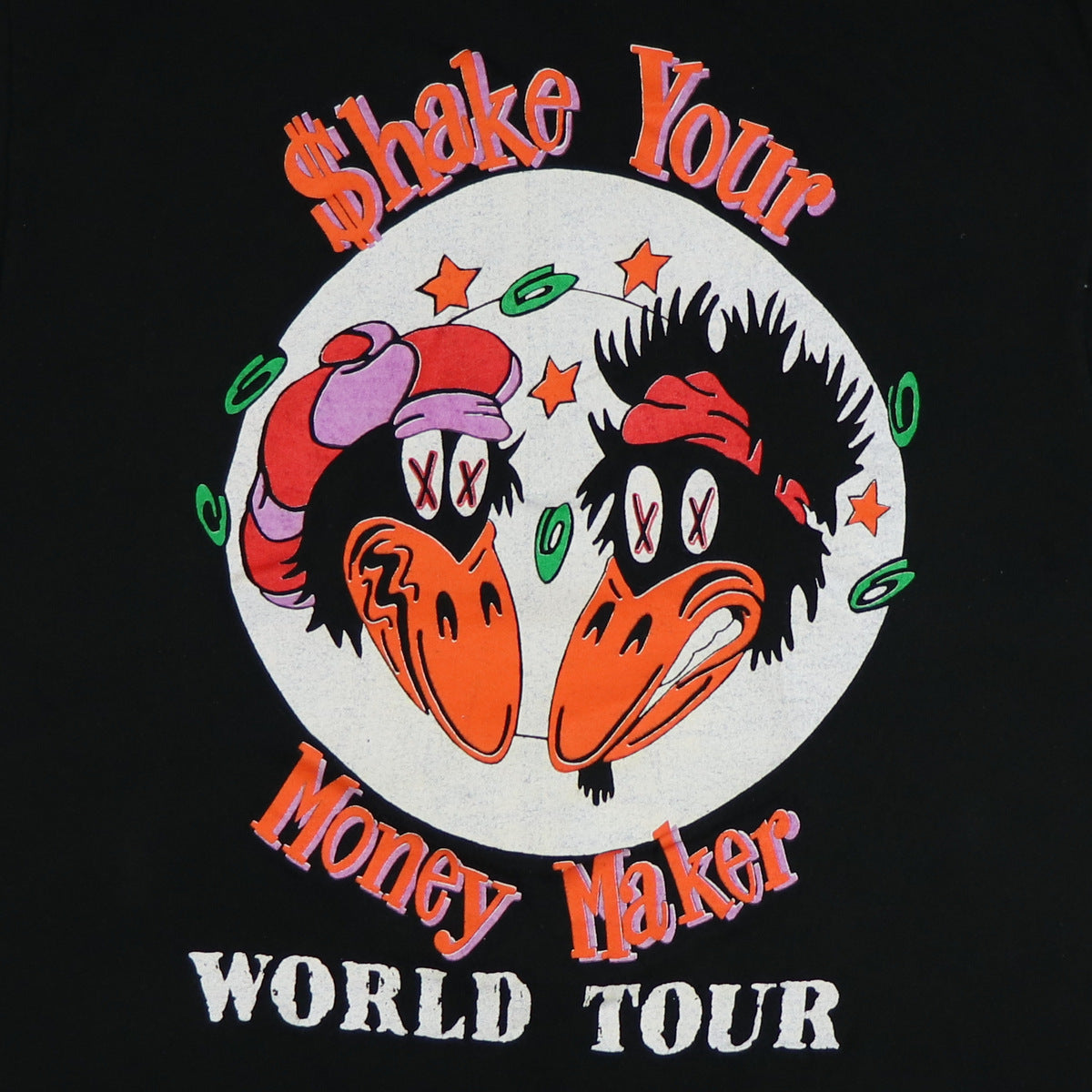 1990 Black Crowes Shake Your Money Maker World Tour Shirt