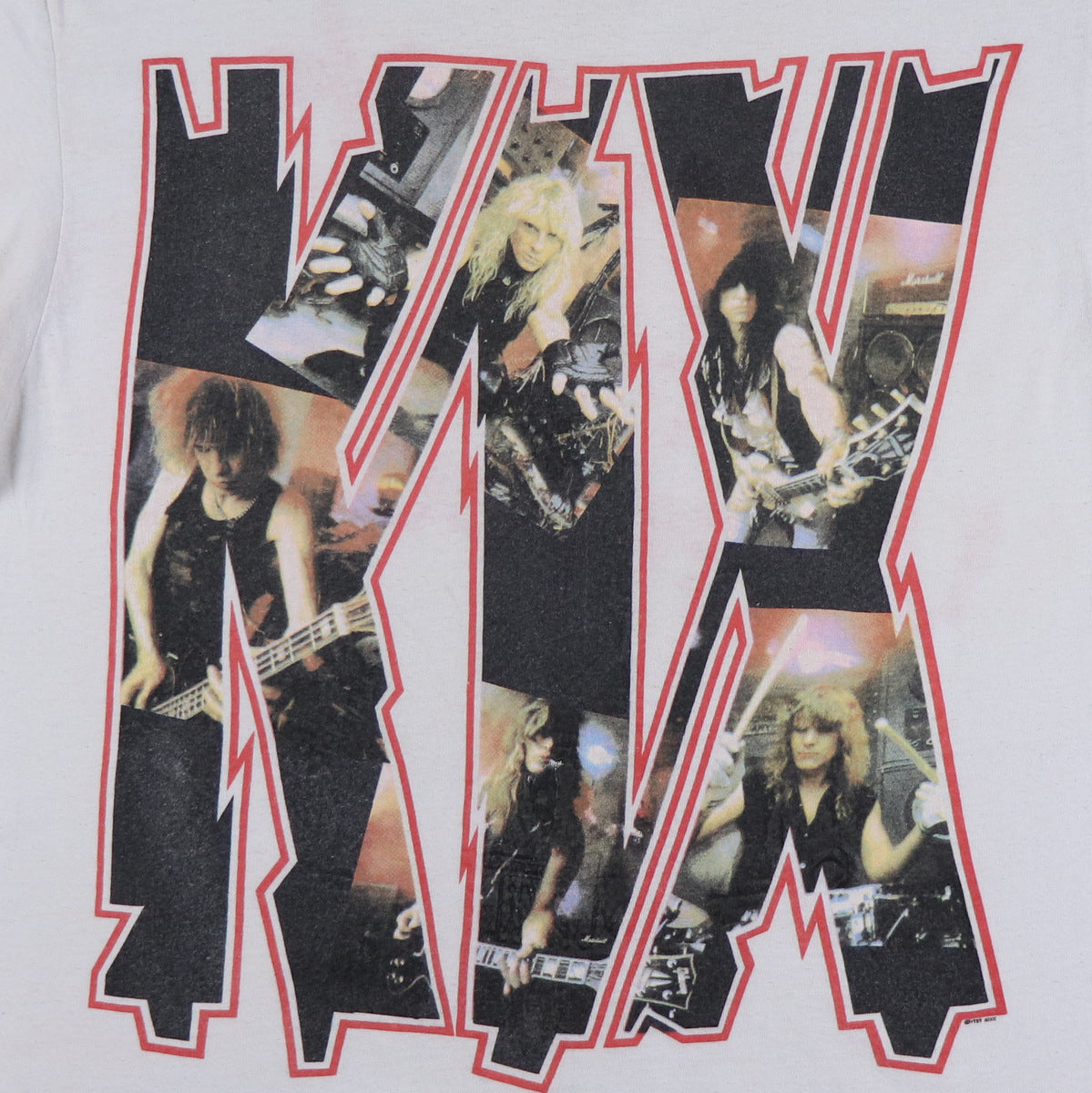 1989 Kix Dirty Boys Of The Underground Shirt | Authentic Vintage
