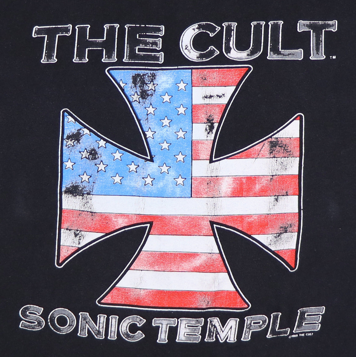 1989 The Cult Sonic Temple Tour Shirt